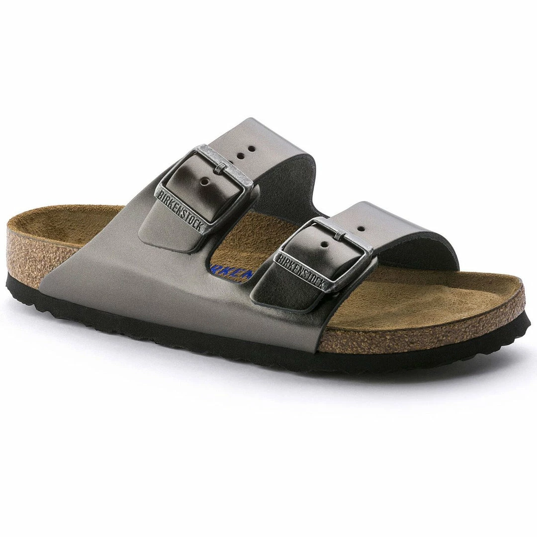 Birkenstock Men Arizona Soft Footbed Natural Leather 6 Birkenstock Men Arizona Soft Footbed Natural Leather