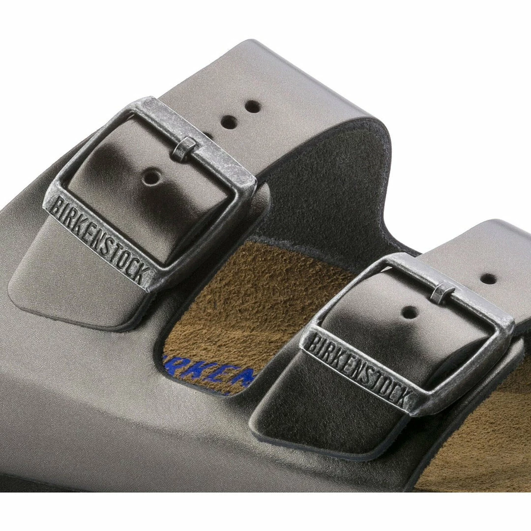 Birkenstock Men Arizona Soft Footbed Natural Leather 8 Birkenstock Men Arizona Soft Footbed Natural Leather