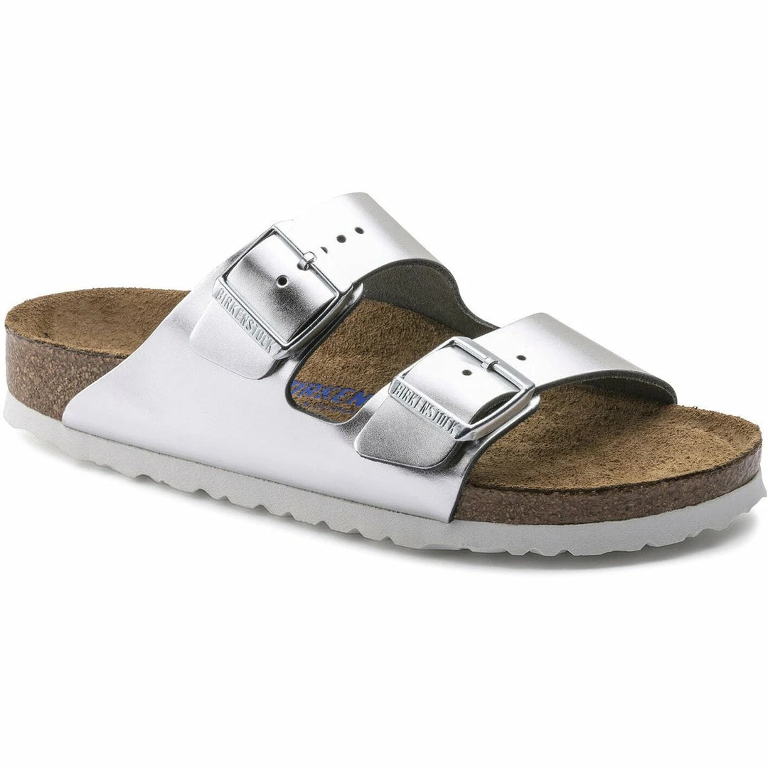 Birkenstock Men Arizona Soft Footbed Natural Leather 9 Birkenstock Men Arizona Soft Footbed Natural Leather