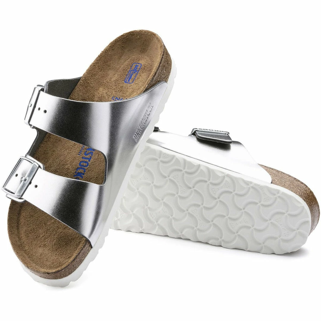 Birkenstock Men Arizona Soft Footbed Natural Leather 10 Birkenstock Men Arizona Soft Footbed Natural Leather