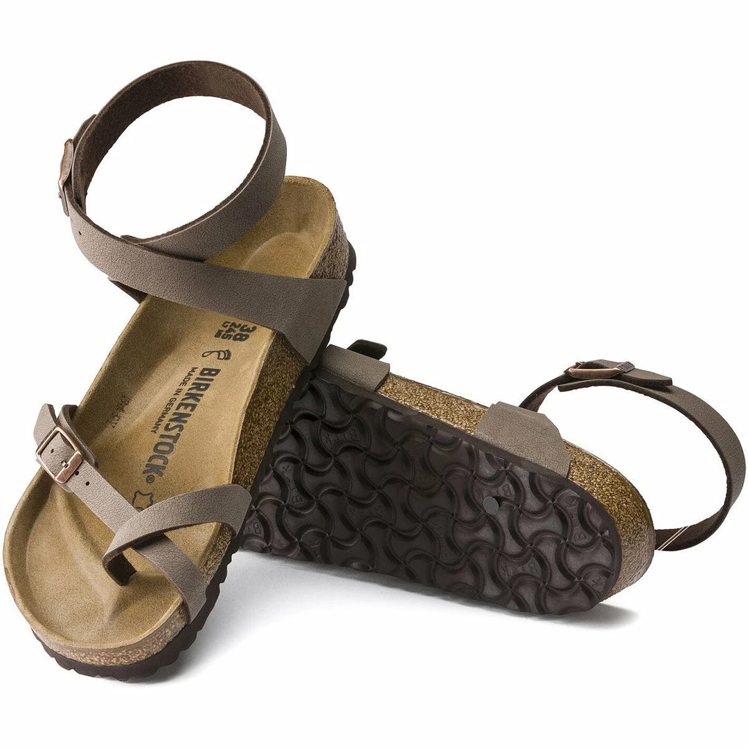 Birkenstock Women's Yara Birko-Flor Nubuck 4 Birkenstock Women's Yara Birko-Flor Nubuck