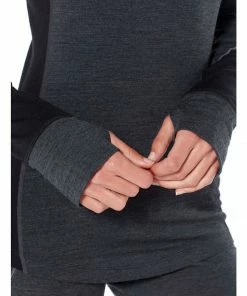 Icebreaker Women's BodyfitZone Merino 260 Zone Long Sleeve Crewe Thermal Top