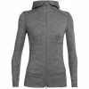 Icebreaker Women's Merino Quantum II Long Sleeve Zip Hood Jacket