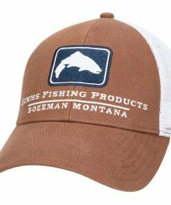 Simms Fishing Trout Icon Trucker Hat Men