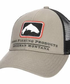 Simms Fishing Trout Icon Trucker Hat Men