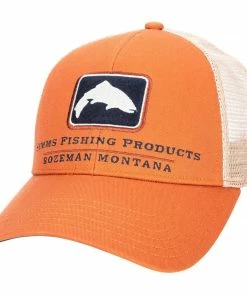Simms Fishing Trout Icon Trucker Hat Men