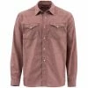 Simms Fishing Men's No-Tellum Fishing Long Sleeve Shirt - Clearance