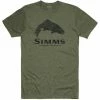 Simms Fishing Men's Wood Trout Fill T-Shirt 2 Simms Fishing Men's Wood Trout Fill T-Shirt