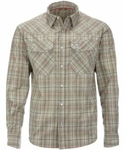 Simms Fishing Men's Brackett Long Sleeve Fishing Shirt