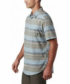 Columbia Men's Under Exposure Yarn-Dye Short Sleeve Shirt - Clearance