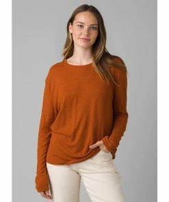 PrAna Women's Cozy Up Long Sleeve Tee
