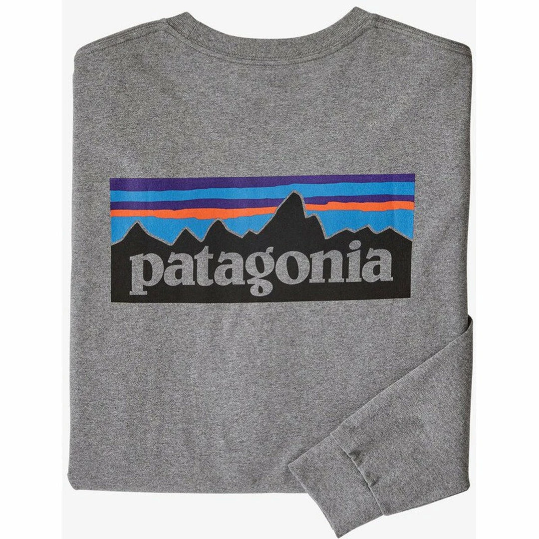Patagonia Men's Long-Sleeved P-6 Logo Responsibili-Tee 9 Patagonia Men's Long-Sleeved P-6 Logo Responsibili-Tee