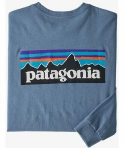 Patagonia Men's Long-Sleeved P-6 Logo Responsibili-Tee 27 Patagonia Men's Long-Sleeved P-6 Logo Responsibili-Tee