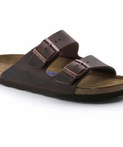 Birkenstock Men Arizona Soft Footbed Oiled Nubuck Leather