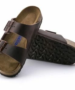 Birkenstock Men Arizona Soft Footbed Oiled Nubuck Leather