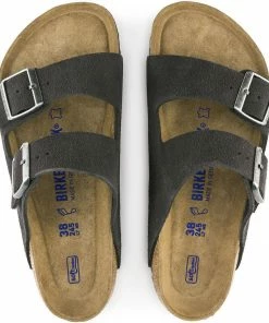 Birkenstock Arizona Soft Footbed Suede Leather