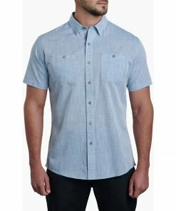 KUHL Men's Karib Stripe Short Sleeve Shirt