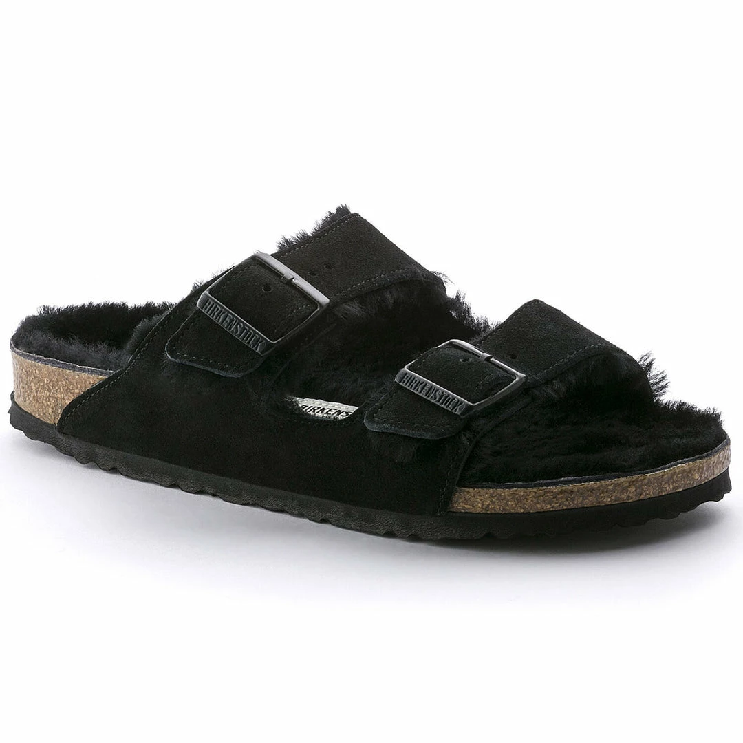 Birkenstock Arizona Shearling Suede Leather 3 Birkenstock Arizona Shearling Suede Leather