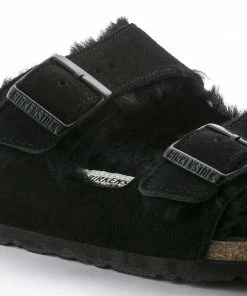 Birkenstock Arizona Shearling Suede Leather 9 Birkenstock Arizona Shearling Suede Leather