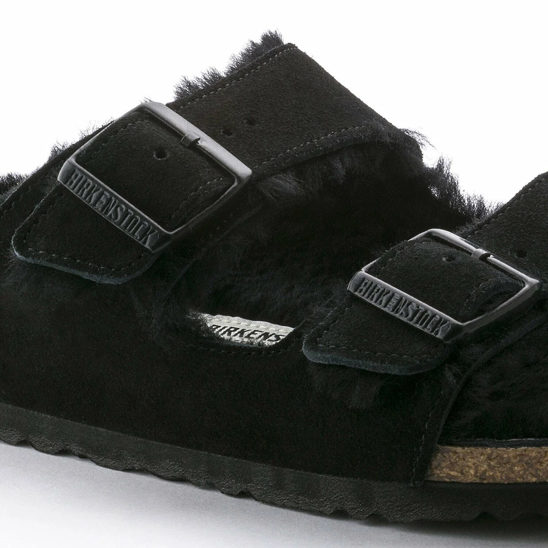 Birkenstock Arizona Shearling Suede Leather 6 Birkenstock Arizona Shearling Suede Leather