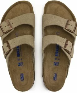 Birkenstock Arizona Soft Footbed Suede Leather