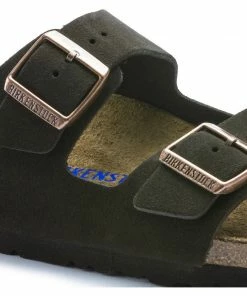 Birkenstock Arizona Soft Footbed Suede Leather