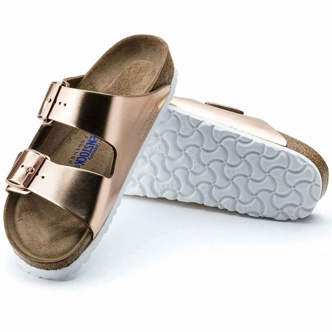 Birkenstock Men Arizona Soft Footbed Natural Leather 4 Birkenstock Men Arizona Soft Footbed Natural Leather