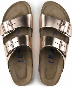 Birkenstock Men Arizona Soft Footbed Natural Leather 13 Birkenstock Men Arizona Soft Footbed Natural Leather