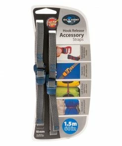 Sea To Summit 10mm Accessory Straps With Hook Release 1.5M/60" Camp & Hike