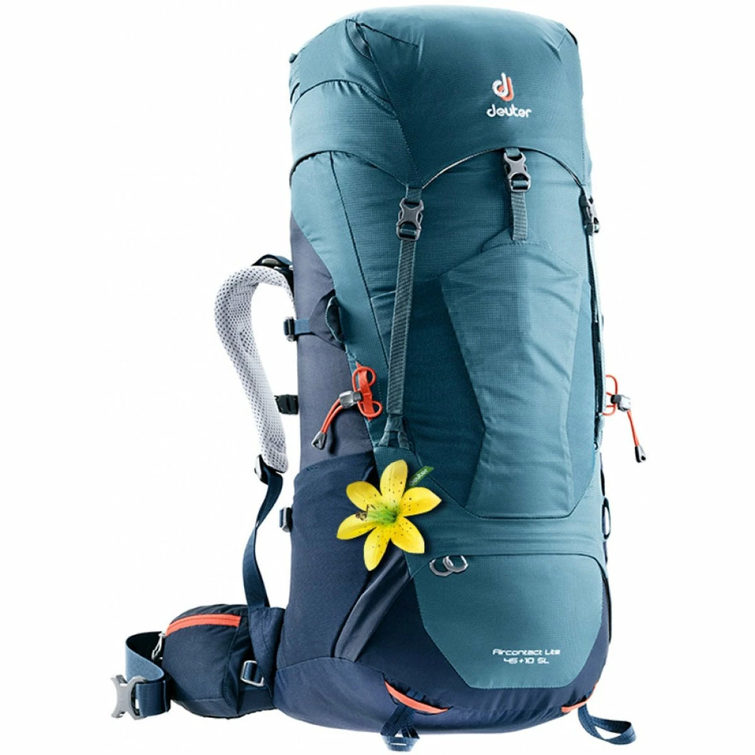Deuter Women's Aircontact Lite 45 + 10 SL Backpack Camp & Hike 3 Deuter Women's Aircontact Lite 45 + 10 SL Backpack Camp & Hike
