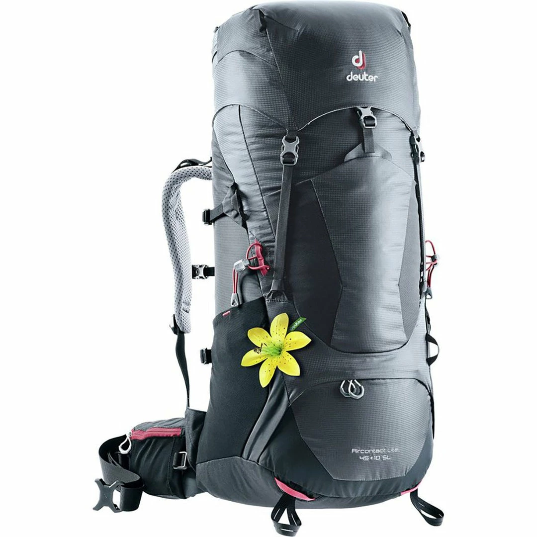 Deuter Women's Aircontact Lite 45 + 10 SL Backpack Camp & Hike 4 Deuter Women's Aircontact Lite 45 + 10 SL Backpack Camp & Hike