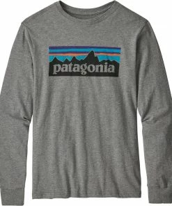 Patagonia Kids Boys' Long-Sleeved Graphic Organic T-Shirt