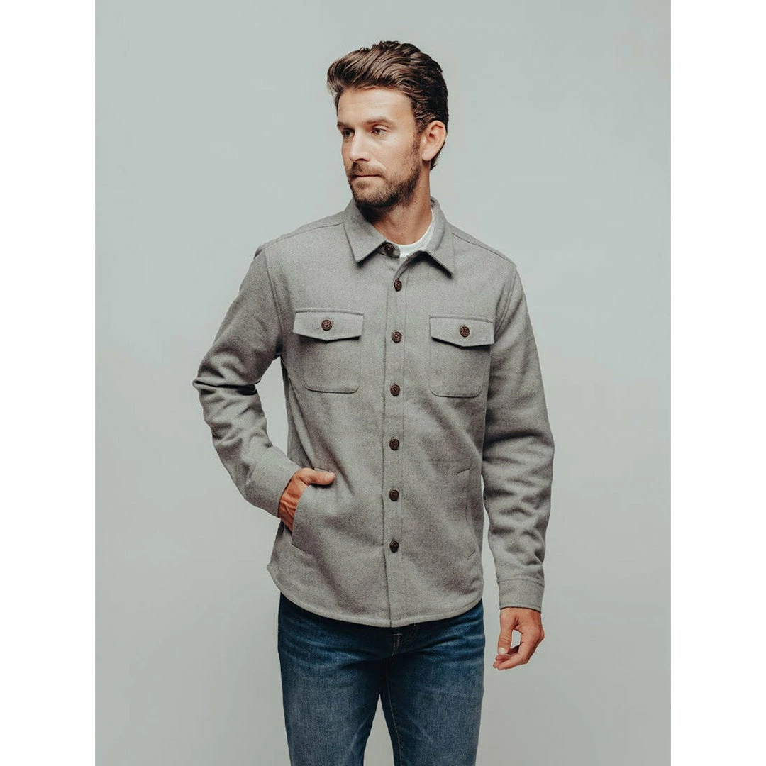 The Normal Brand Men's Brightside Flannel Lined Jacket 4 The Normal Brand Men's Brightside Flannel Lined Jacket