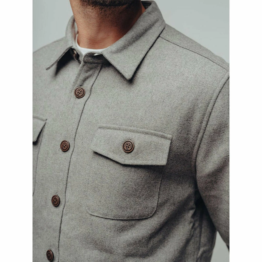 The Normal Brand Men's Brightside Flannel Lined Jacket 6 The Normal Brand Men's Brightside Flannel Lined Jacket