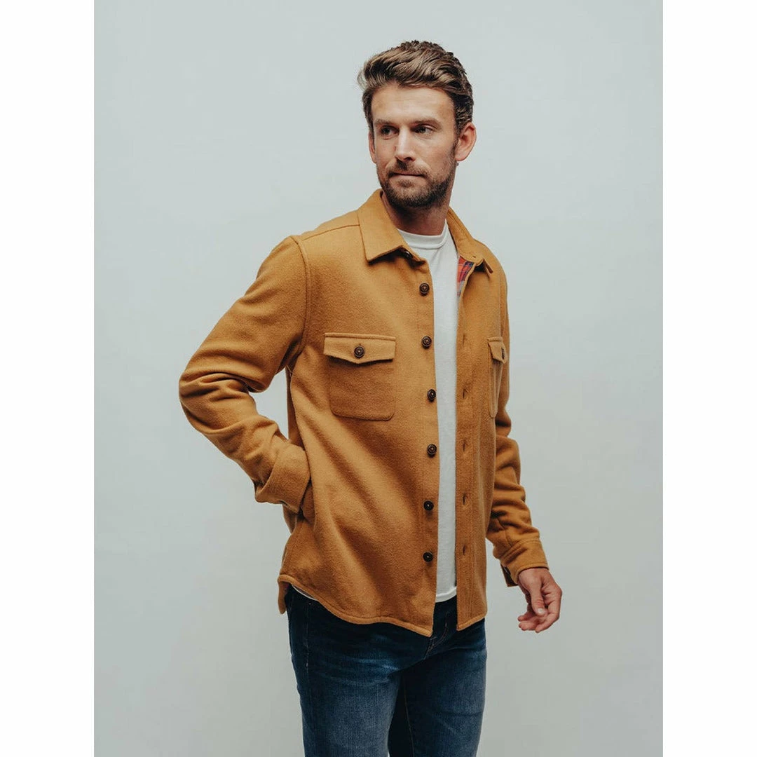 The Normal Brand Men's Brightside Flannel Lined Jacket 9 The Normal Brand Men's Brightside Flannel Lined Jacket
