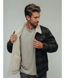 The Normal Brand Men's Sherpa Collar Jacket