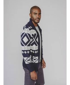 The Normal Brand Men's Nordic Full-Zip Cardigan 10 The Normal Brand Men's Nordic Full-Zip Cardigan