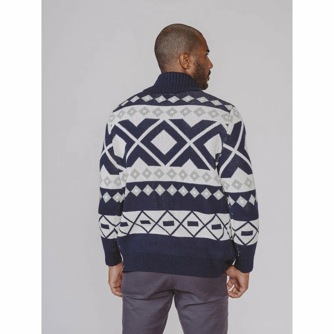 The Normal Brand Men's Nordic Full-Zip Cardigan 7 The Normal Brand Men's Nordic Full-Zip Cardigan