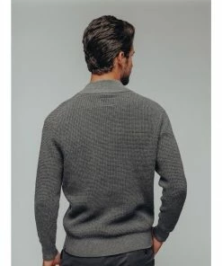 The Normal Brand Men's Waffle Knit Quarter Zip Pullover 9 The Normal Brand Men's Waffle Knit Quarter Zip Pullover