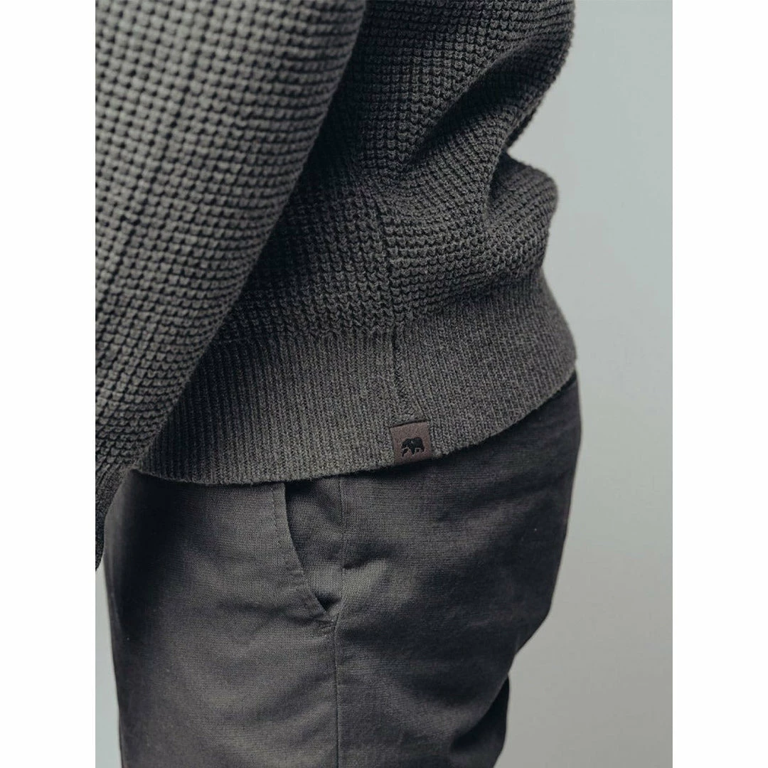 The Normal Brand Men's Waffle Knit Quarter Zip Pullover 7 The Normal Brand Men's Waffle Knit Quarter Zip Pullover