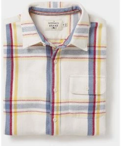 The Normal Brand Men's Boone Heavy Brushed Twill Overshirt
