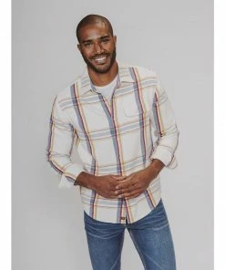 The Normal Brand Men's Boone Heavy Brushed Twill Overshirt
