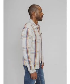 The Normal Brand Men's Boone Heavy Brushed Twill Overshirt