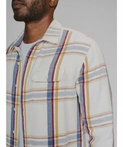 The Normal Brand Men's Boone Heavy Brushed Twill Overshirt