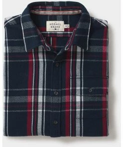 The Normal Brand Men's Boone Heavy Brushed Twill Overshirt
