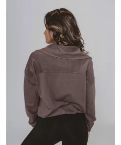 The Normal Brand Women's Classic Terry Looped Half Zip