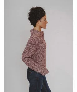 The Normal Brand Women's Dani Quarter Zip Sweater 14 The Normal Brand Women's Dani Quarter Zip Sweater