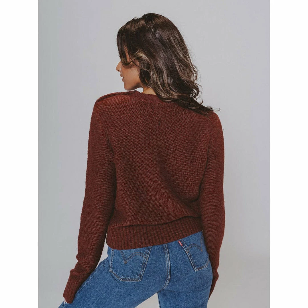 The Normal Brand Women's Elena Crewneck Sweater 4 The Normal Brand Women's Elena Crewneck Sweater