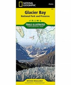 National Geographic Maps Glacier Bay National Park And Preserve Map