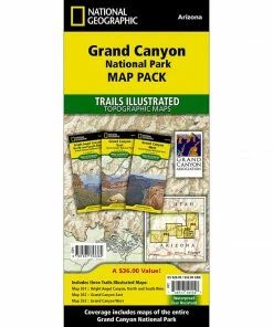 National Geographic Maps Grand Canyon National Park [Map Pack Bundle] Map